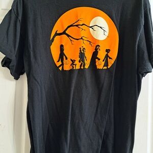 Star Wars Halloween Tee - Black and Orange